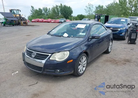 2009 Volkswagen Eos Komfort из США, поврежденный, VIN WVWBA71F99V012889